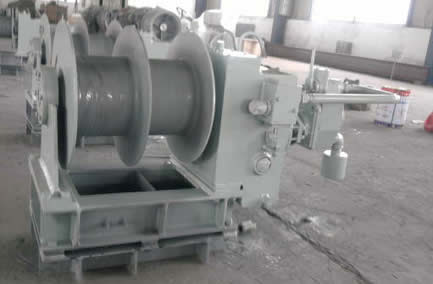 气动马达在舷梯绞车中的应用